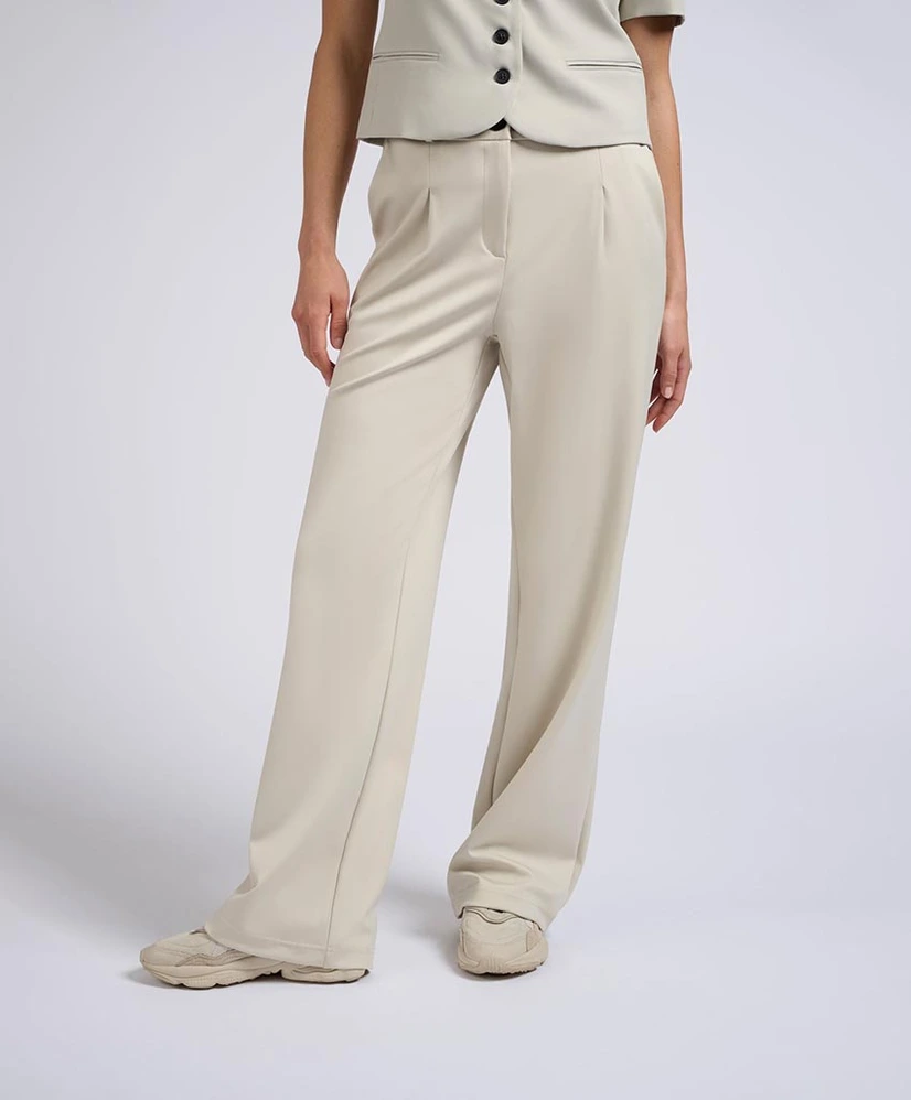 YAYA Pantalon Wide Leg Pleats