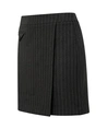 YAYA Rok Pinstripe Faux Wrap