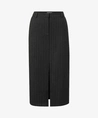 YAYA Rok Soft Pinstripe Midi