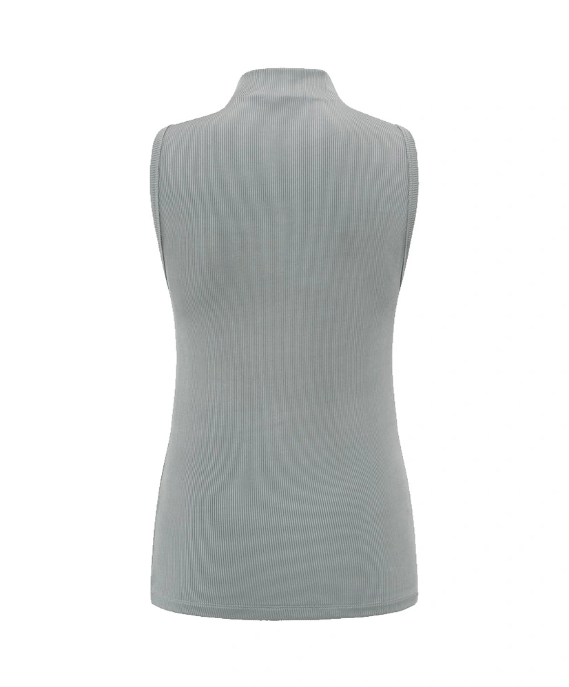 YAYA Top High Neck Rib