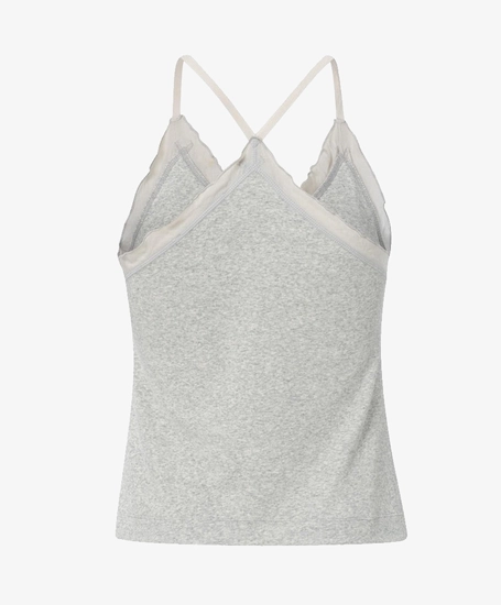 YAYA Top Singlet Melange