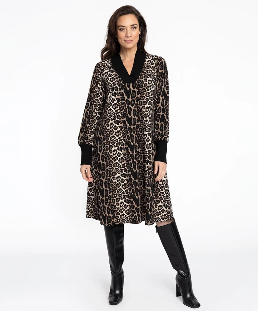 Yoek Jurk Animalprint