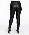 Yoek Legging Faux Leather